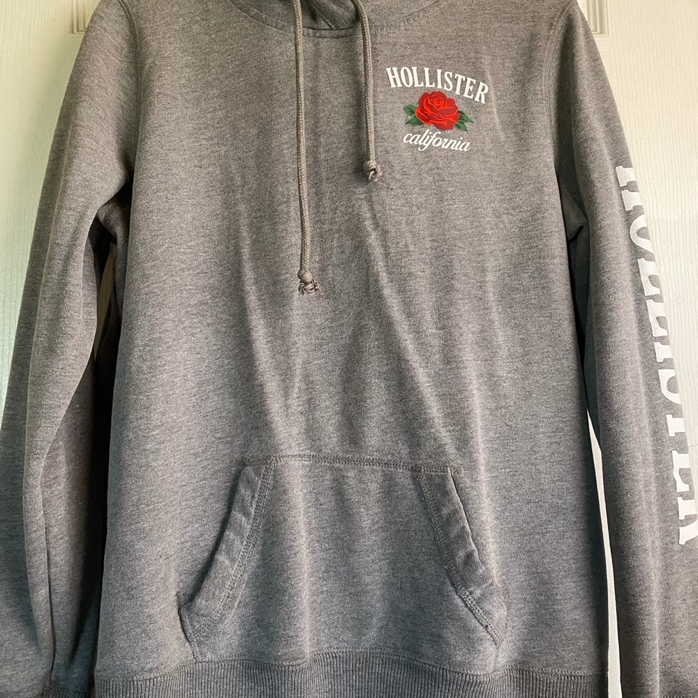 Hollister rose hoodie